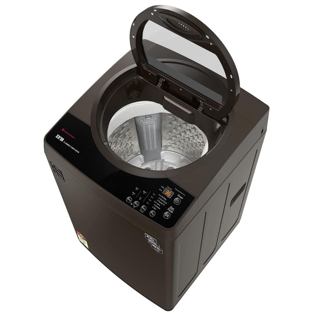 IFB 7 Kg 5 star Fully-Automatic Top Load Washing Machine (TL-R1BRS 7.0KG AQUA, Brown)