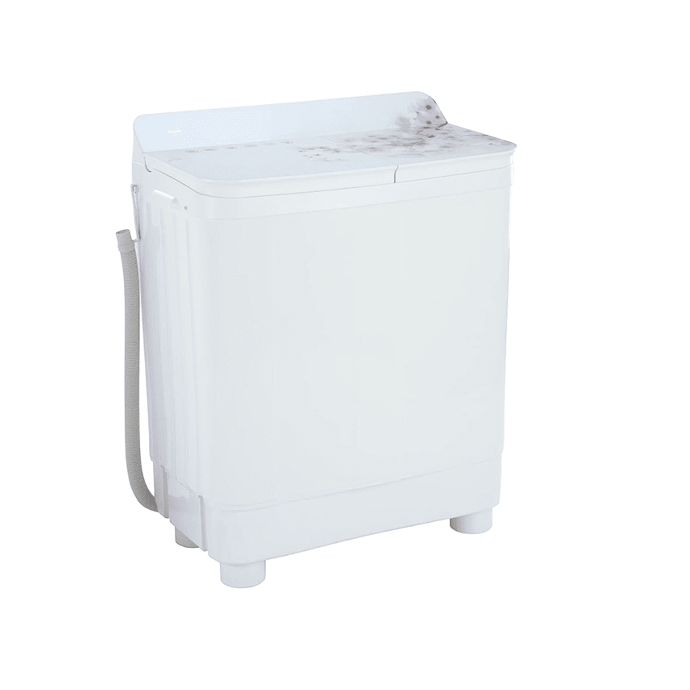 Haier 8.5 Kg 5 Star Semi-Automatic Top Load Washing Machine ( HTW85-178, Roses White)