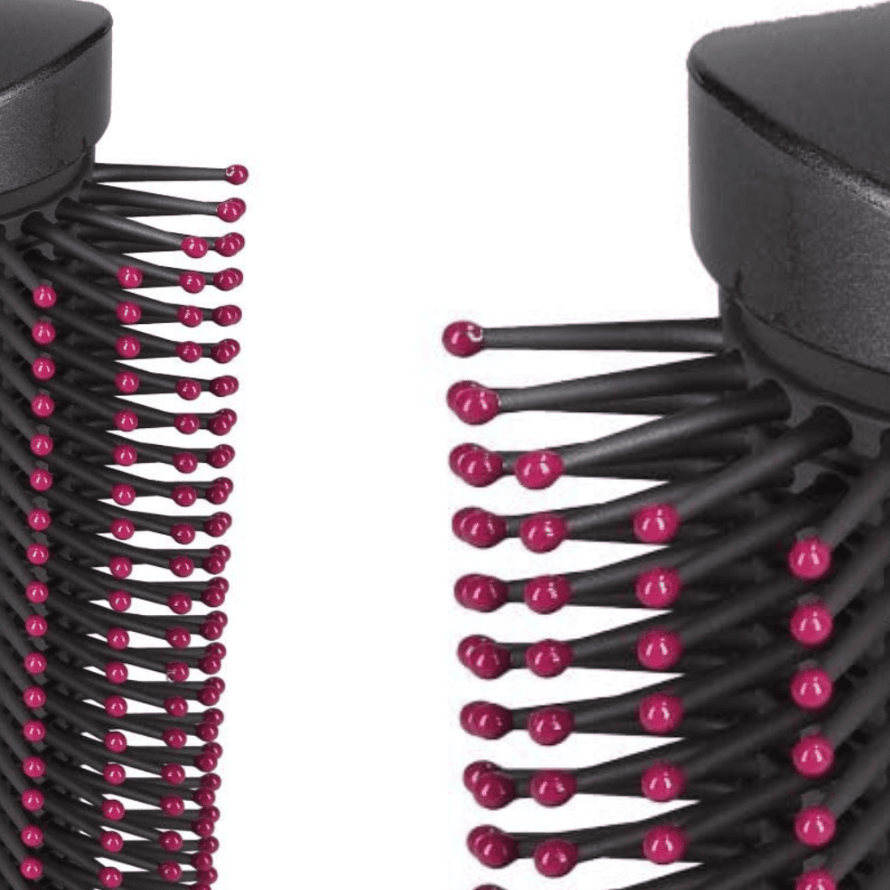 Dyson Airwrap Small Soft Smoothing Brush Ir/Fu (Black & Pink)