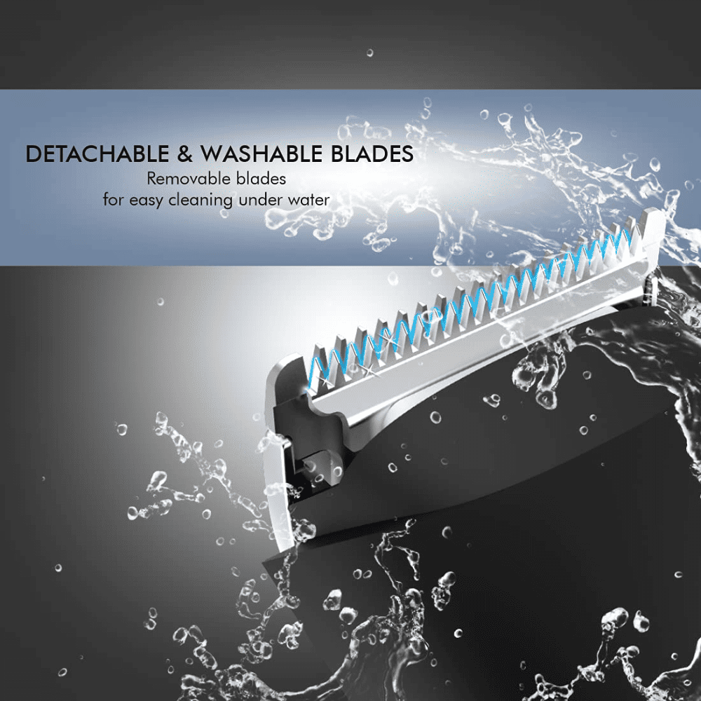 Tefal Jt280001, Corded And Cordless Stylis Beard Trimmer With Stainless Steel Blades (Black)