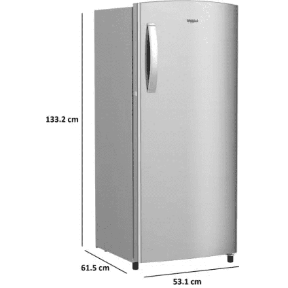 Whirlpool 200 Ltrs 3 Star, Inverter Direct Cool, Single Door Refrigerator (215 IMPRO PRM 3S COOL ILLUSIA-Z)