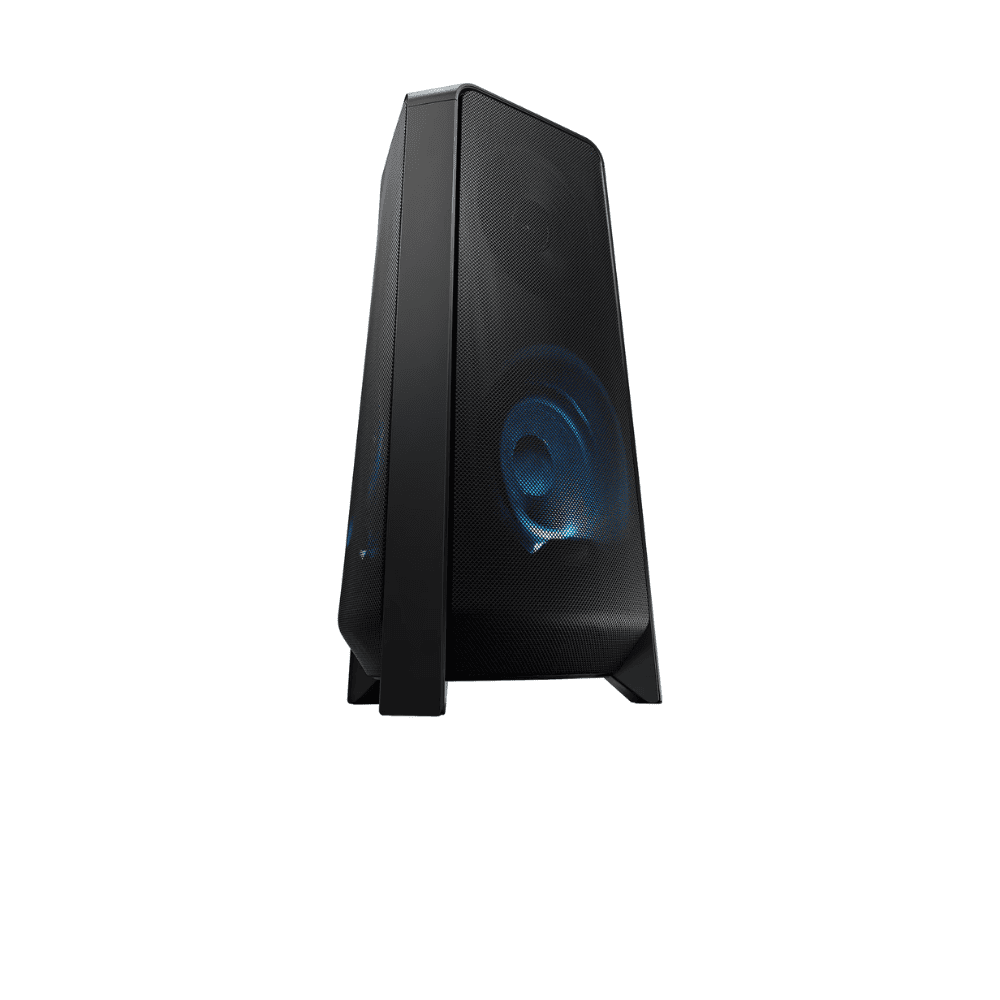 Samsung 1500 Watts Bass Booster and LED Disco Lights Tower Soundbar (MX-T70, Black)