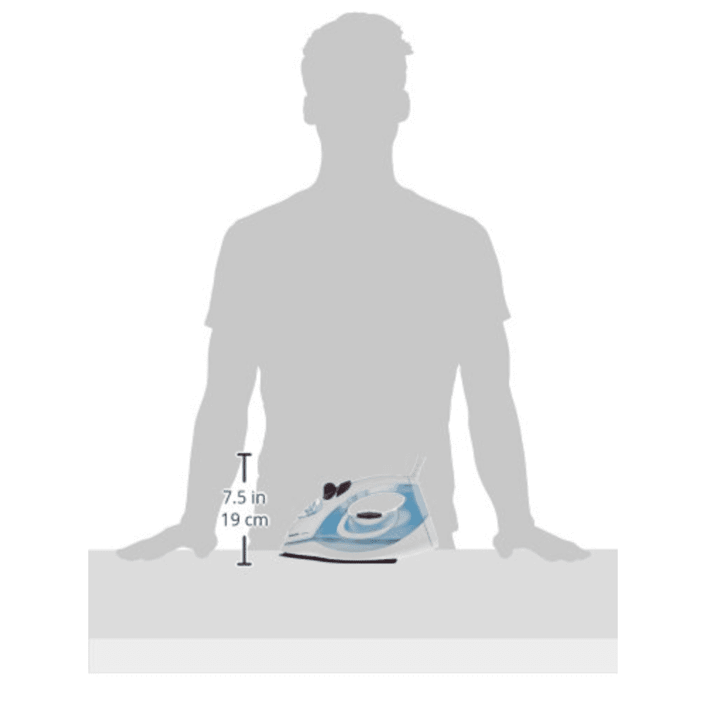 Philips GC1905/21, 1440 Watt Steam Iron (White & Blue)