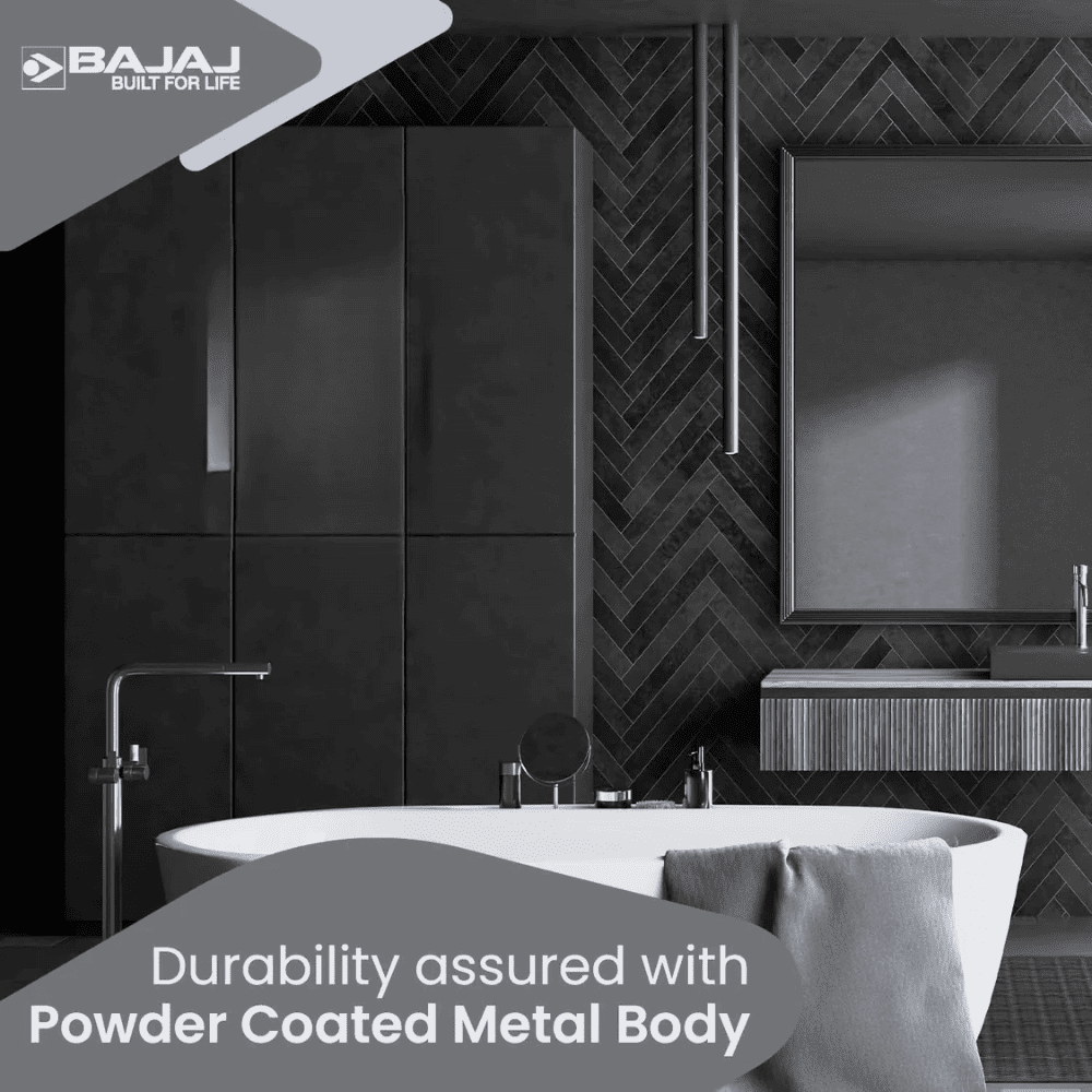 Bajaj 10 Ltrs Storage 5 Star Wall Mounting Water Heater Geyser (Astor10L, White)