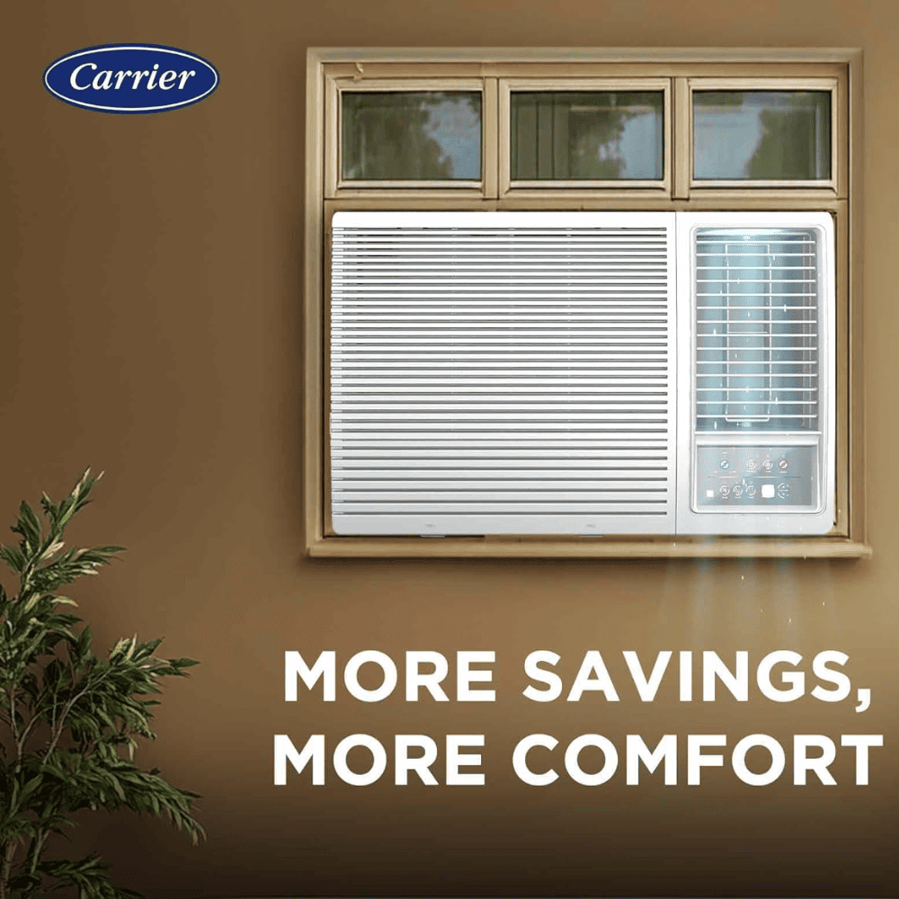 Carrier 1.5 Ton 5 Star Inverter Window Air Conditioner (19K ESTRELLA M Fxi, CIW19EC5R35F0)