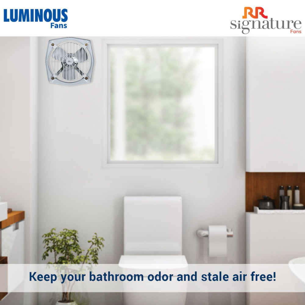 Luminous 230mm 3 Blade Metal Air Exhaust Fan (Vento Fresh)