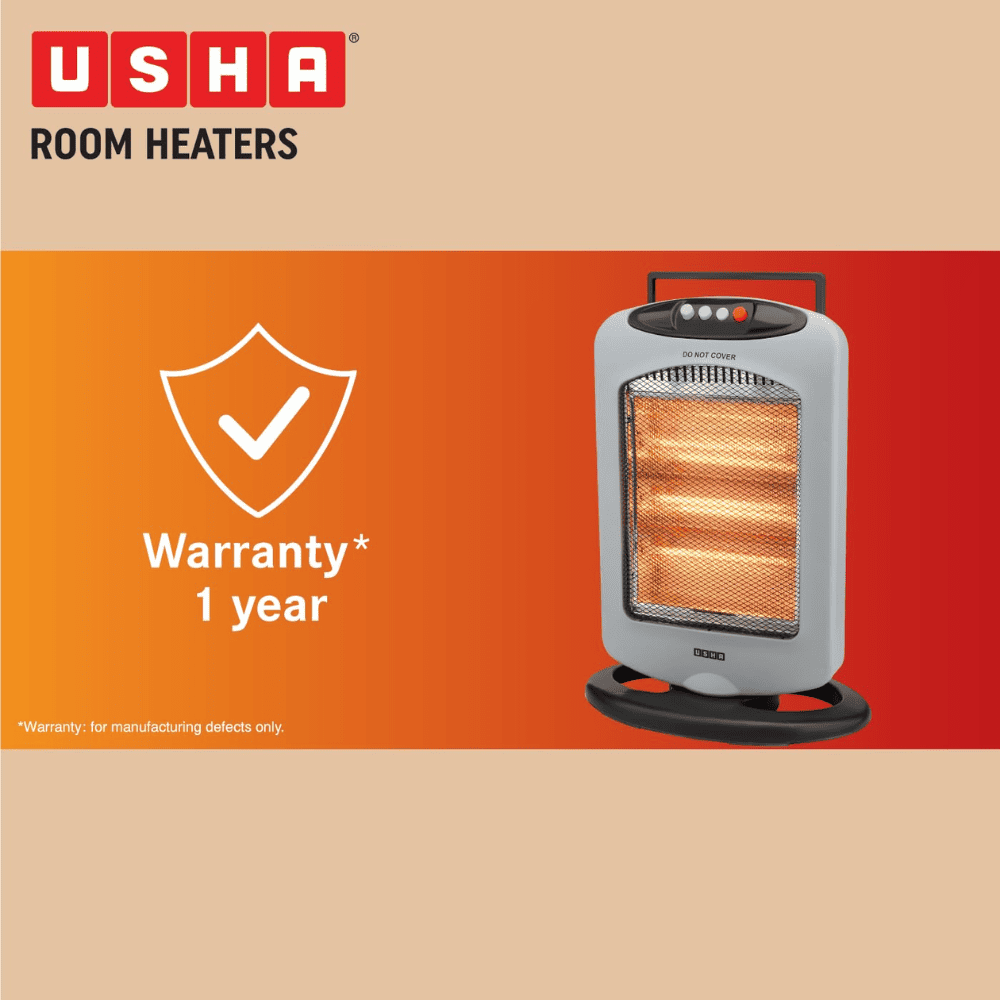 Usha 1200 Watts Instant Heating Room Heater (HH4003)