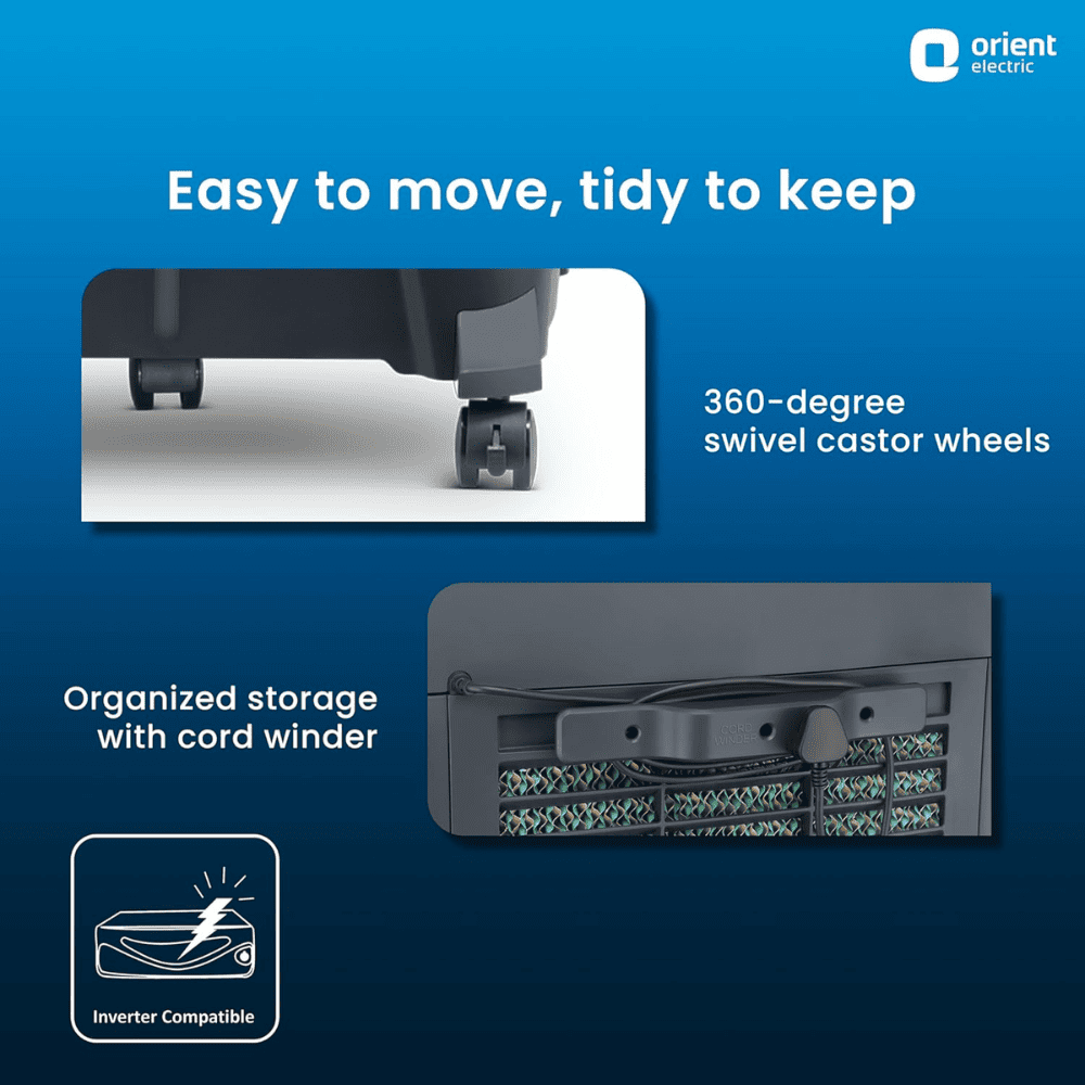 Orient 88 Ltrs Tornado Desert Air Cooler (CD8804H)