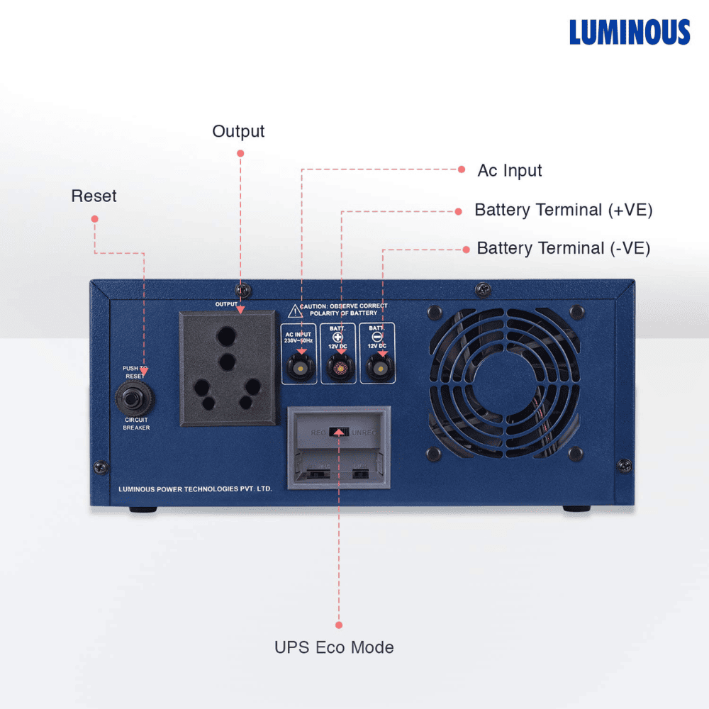 Luminous sine wave 850, Pure Sine Wave Inverter, Blue