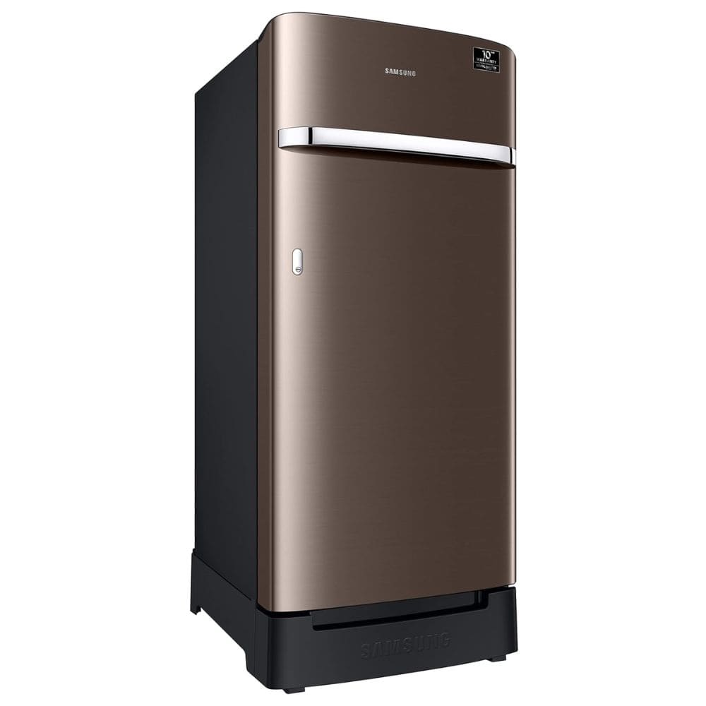 Samsung RR21C2H25DX, 189 Ltrs Direct Cool Single Door Refrigerator, Luxe Brown