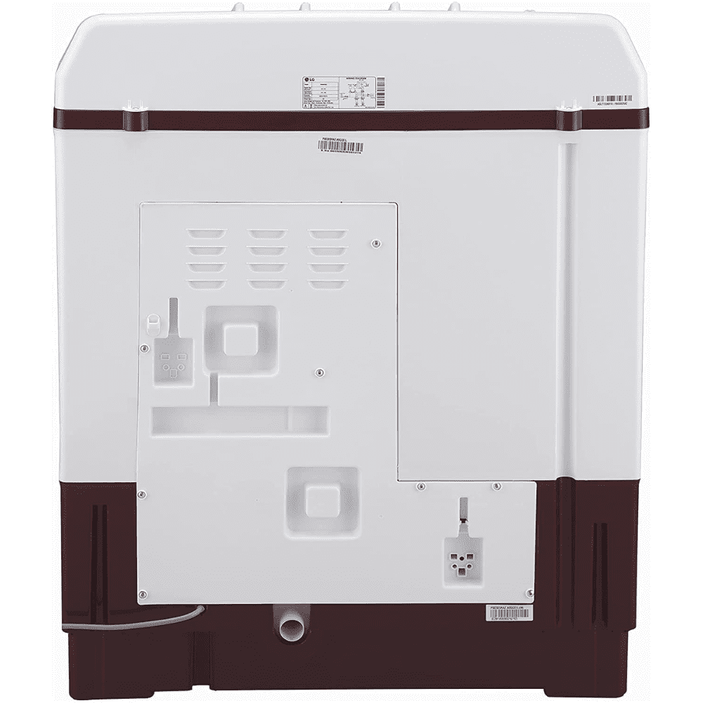 LG 7.5 Kg 5 Star Semi-Automatic Top Load Washing machine (P7510RRAZ, Maroon )