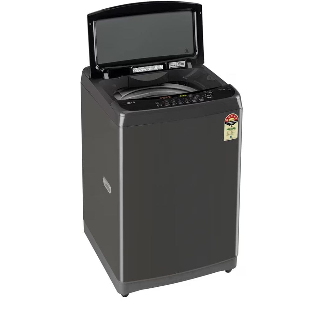 LG 8 Kg 5 Star Fully-Automatic Top Load Washing machine (T80SPMB1Z, Middle Black)