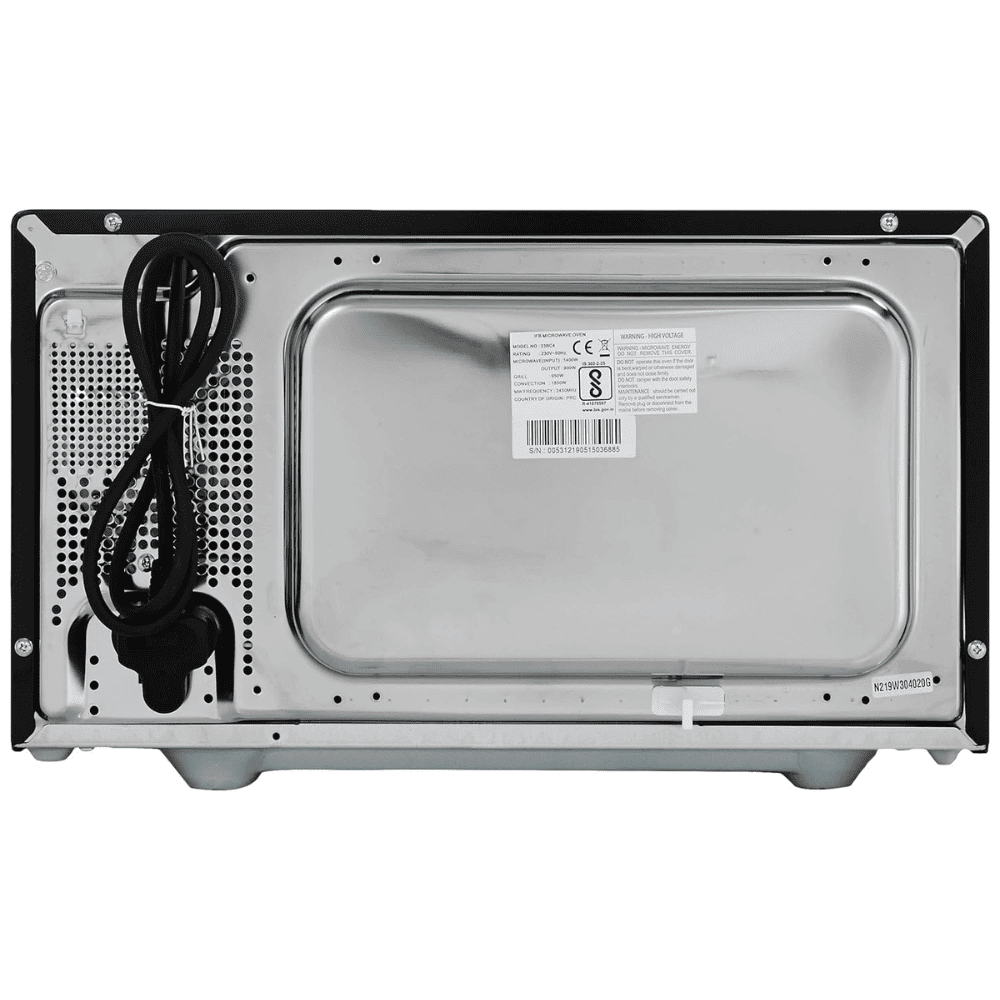 IFB 23 Ltrs Convection Microwave Oven with Mechanical Knob (23BC4,Black+Floral Design)