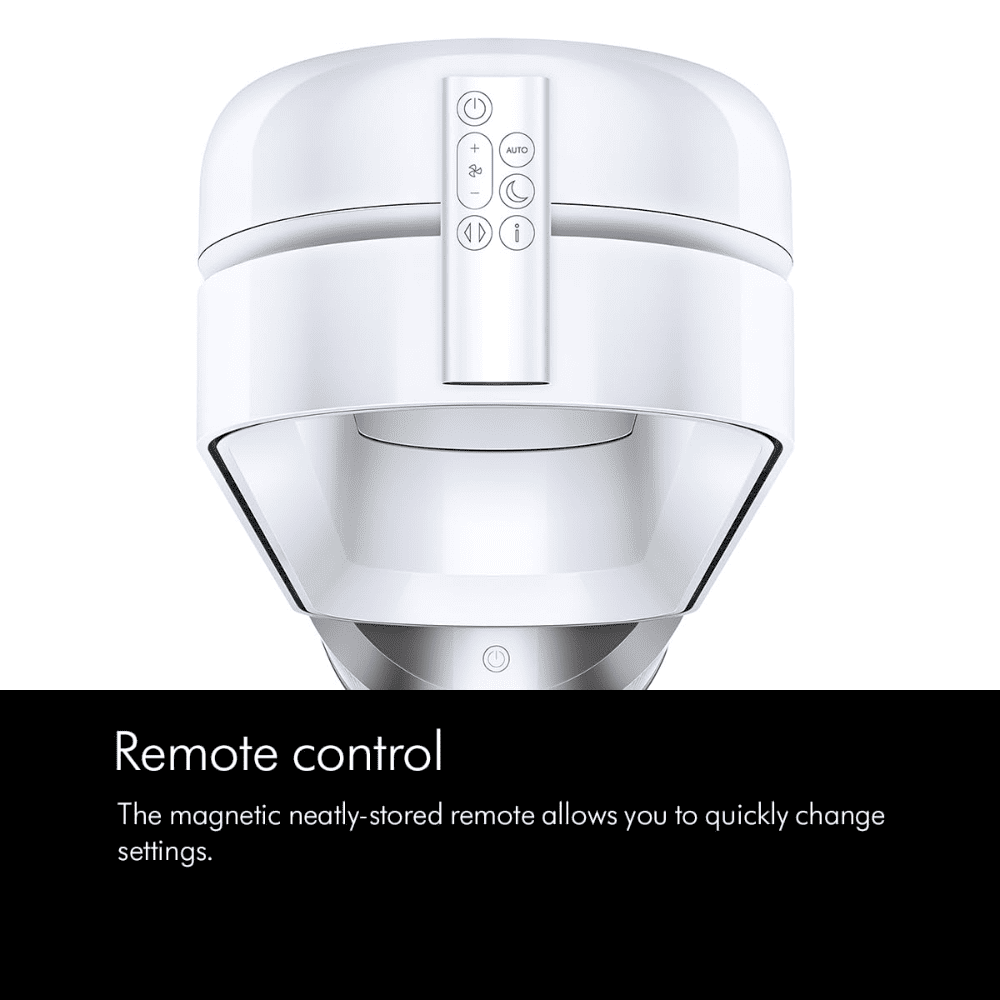 Dyson Hot and Cool HP11 Air Purifier with Remote Control (White & Silver)