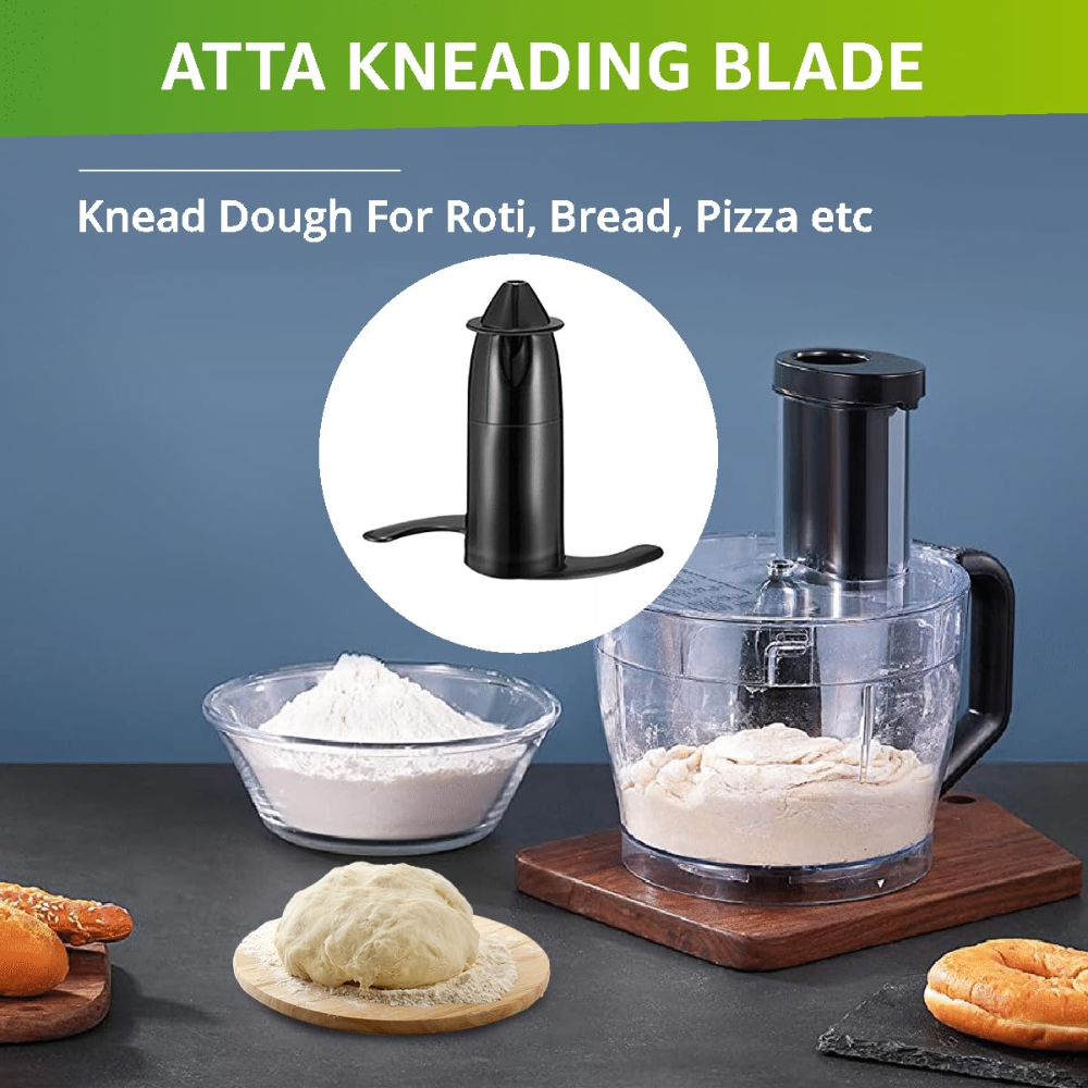 Inalsa Master, 1000 Food Processor for Kitchen with Blender Dry Grinding, Chutney Jar (Black)