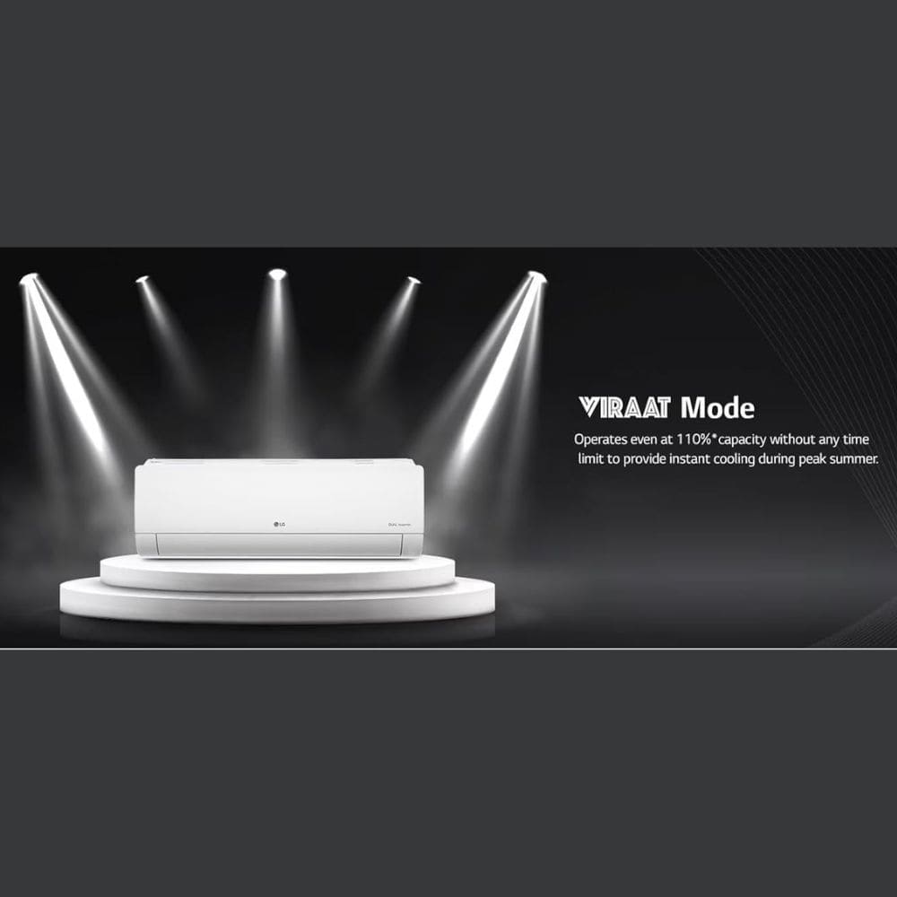 LG 1.0 ton 5 Star Inverter Split Air Conditioner (US-Q14BNZE)