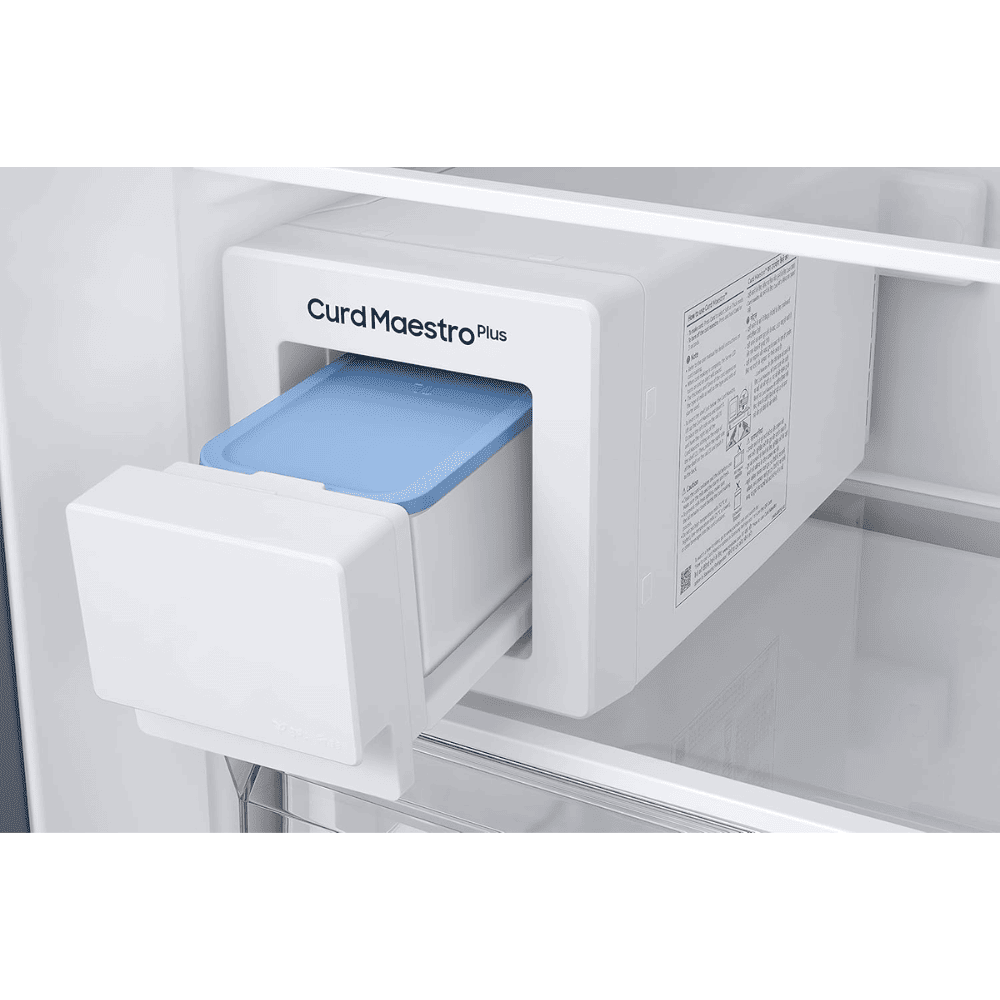 Samsung 644 Ltrs 3 Star, Inverter Frost Free, Side-by-Side Refrigerator (RS76CG8133SL)