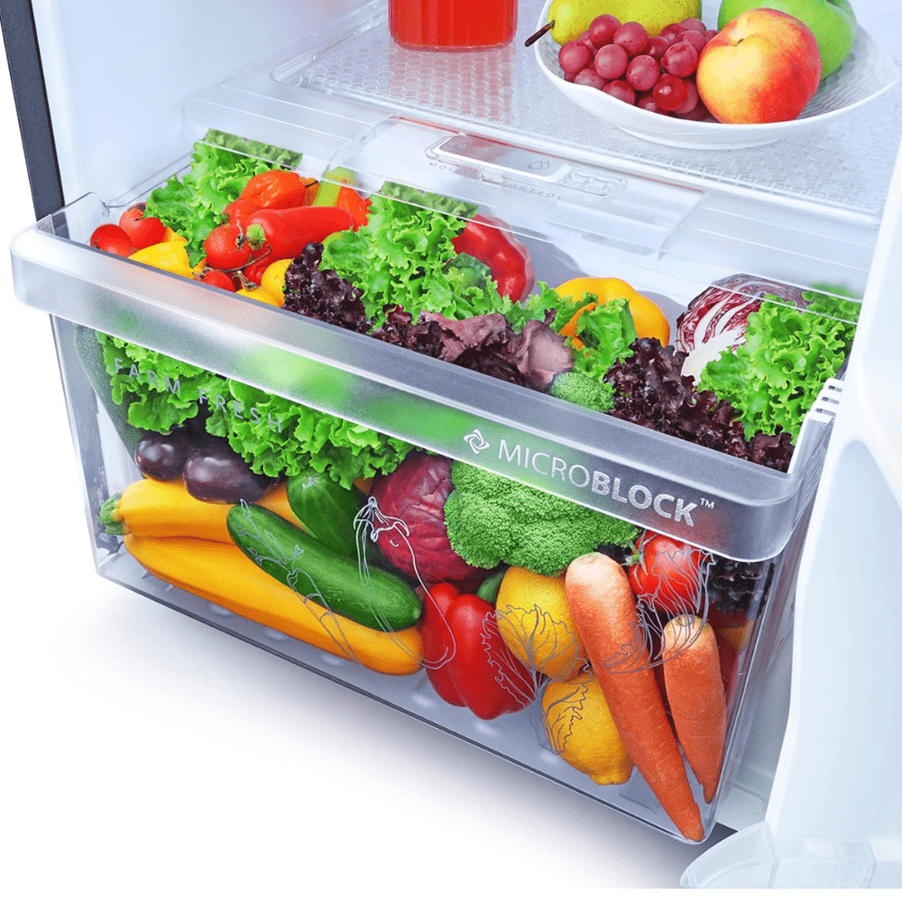 Whirlpool 231 Ltrs 2 Star Inverter Frost Free Double Door Refrigerator (IF INV ELT 278GD bk, Crystal Black)