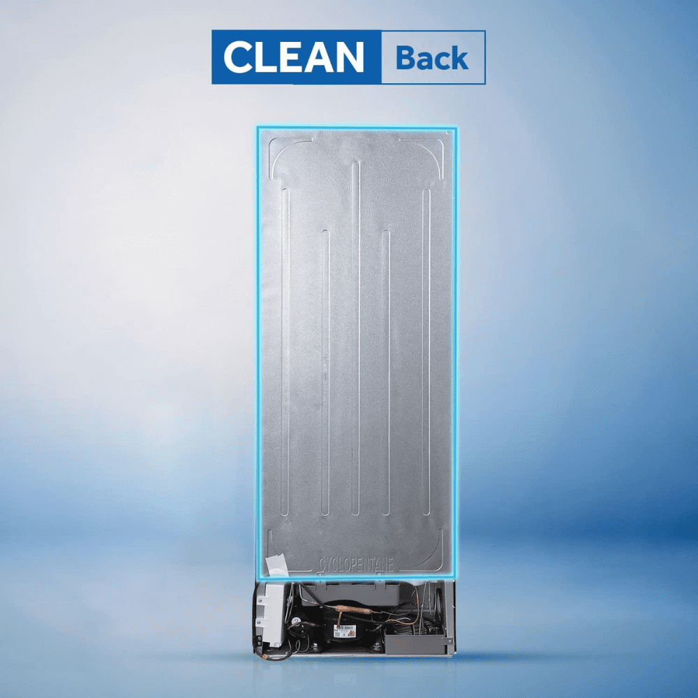 HAIER 265 ltr 2 Star Double Door Refrigerator (HRB-3152BIS-P, Silver Grey)