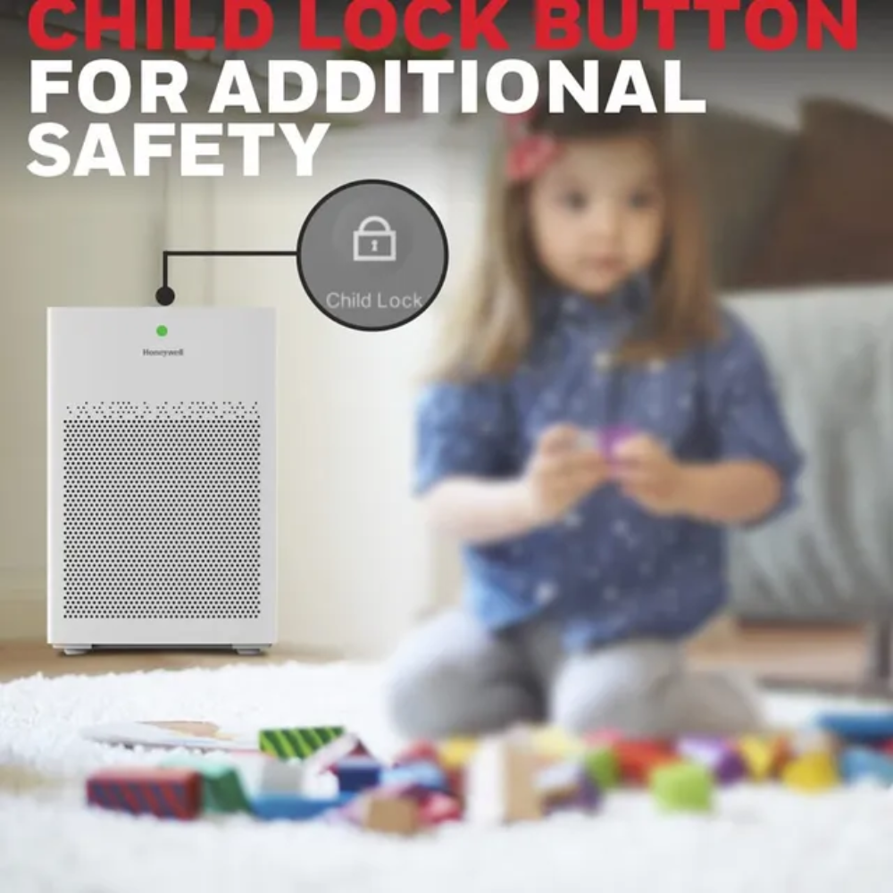 Honeywell Air Touch P1, Pre-Filter Portable Air Purifier, H13 HEPA with 3 Stage Filtration