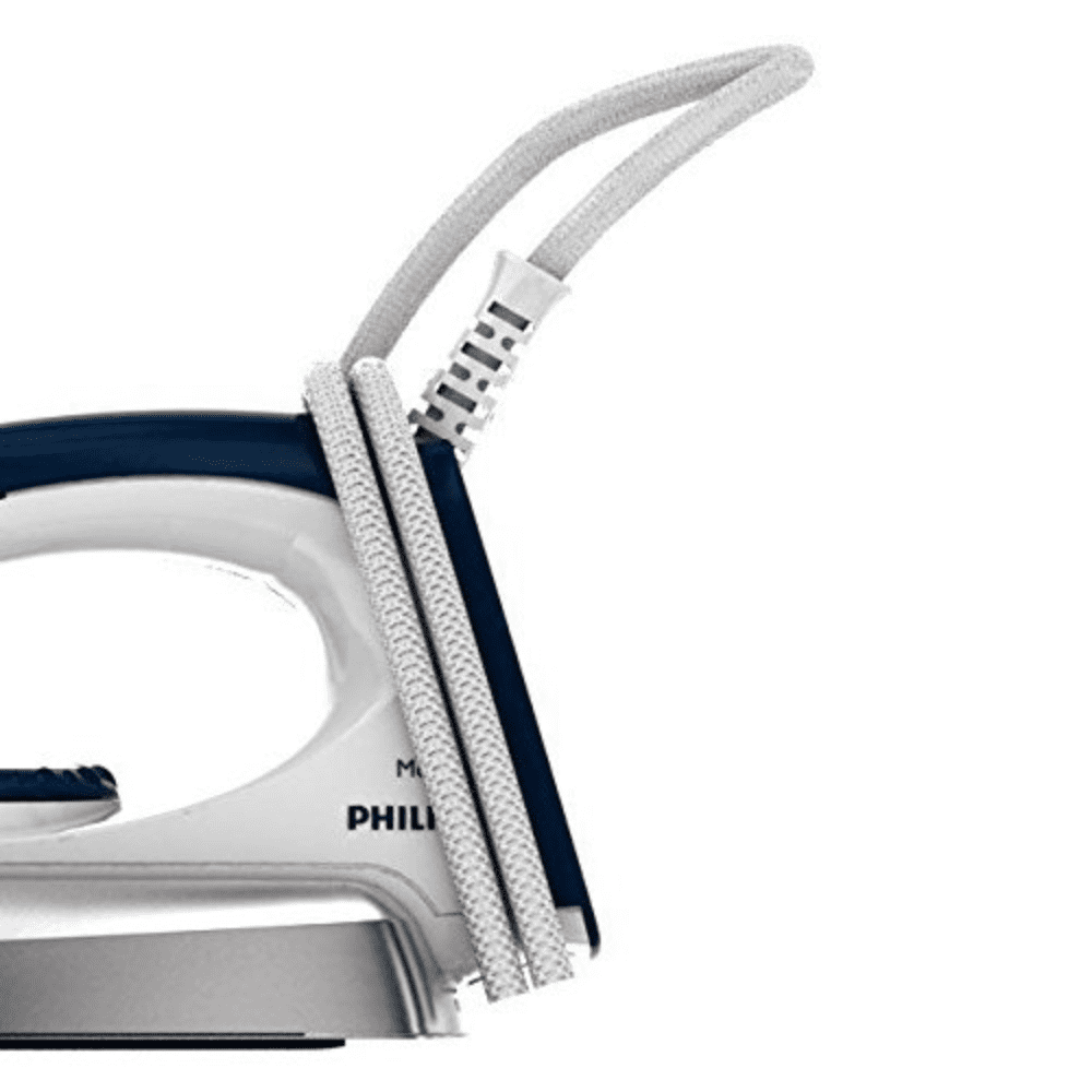 Philips GC101/02,  750 Watt Hv Coated Dry Iron (Silver & Blue)