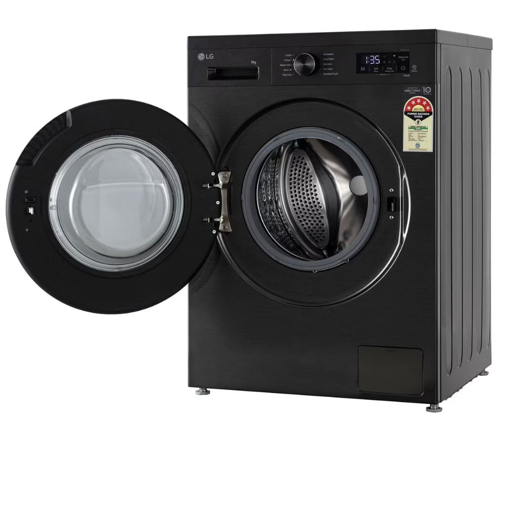 LG 9 Kg 5 Star Fully-Automatic Front Load Washing machine (FHB1209Z4B,Middle Black)