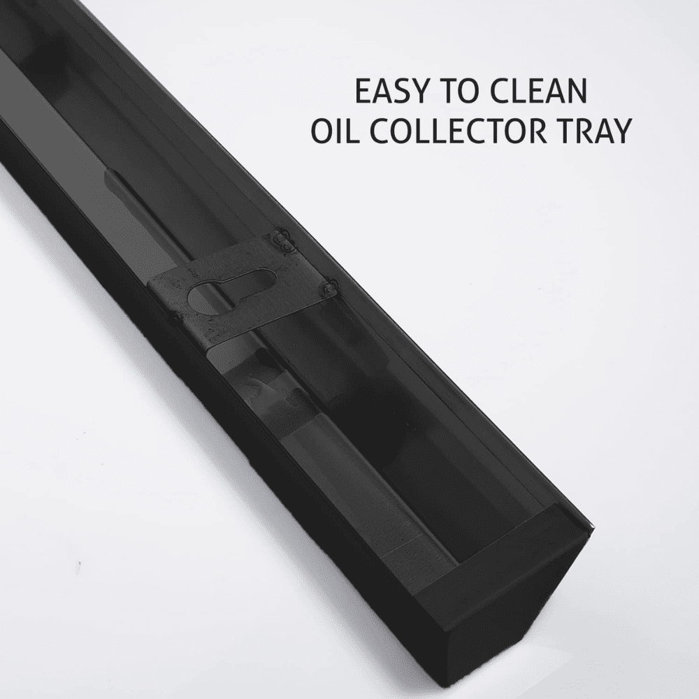 Glen 6062 SLIM BL, 60 cm 1200 m3/hr Auto Clean Wall Mounted Chimney, FilterLess Technology (Black)