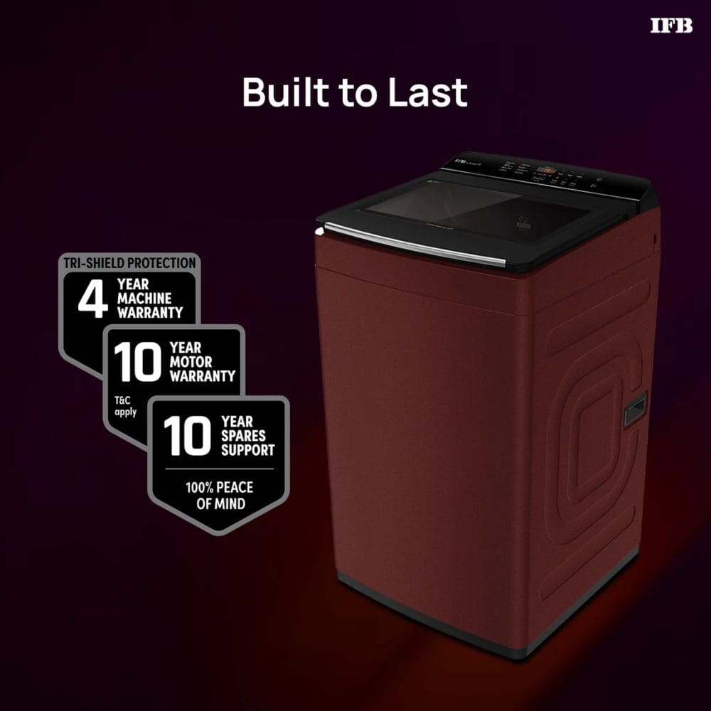 IFB 7 Kg 5 star Fully-Automatic Top Load Washing Machine (TL701WR2ID, Brown),