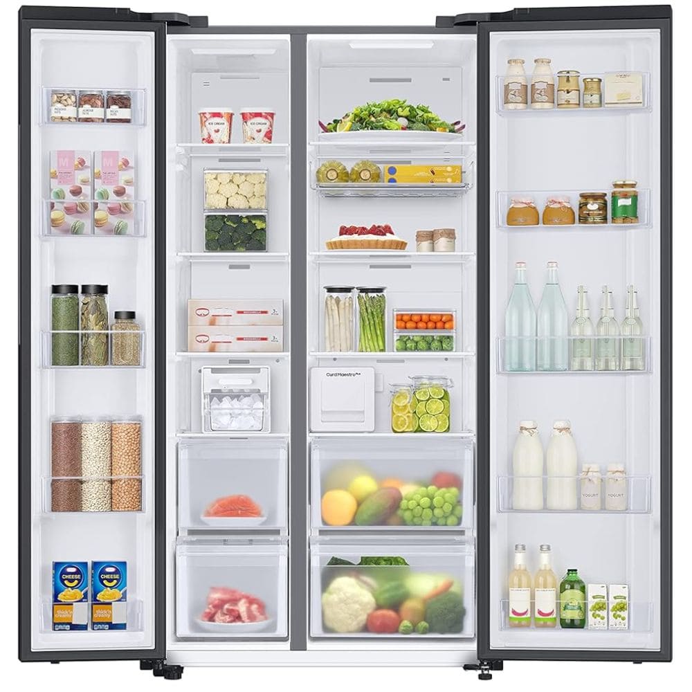 Samsung 653 Ltrs 5 Star, Inverter Frost Free, Side-by-Side Refrigerator (RS76CG8115B1)