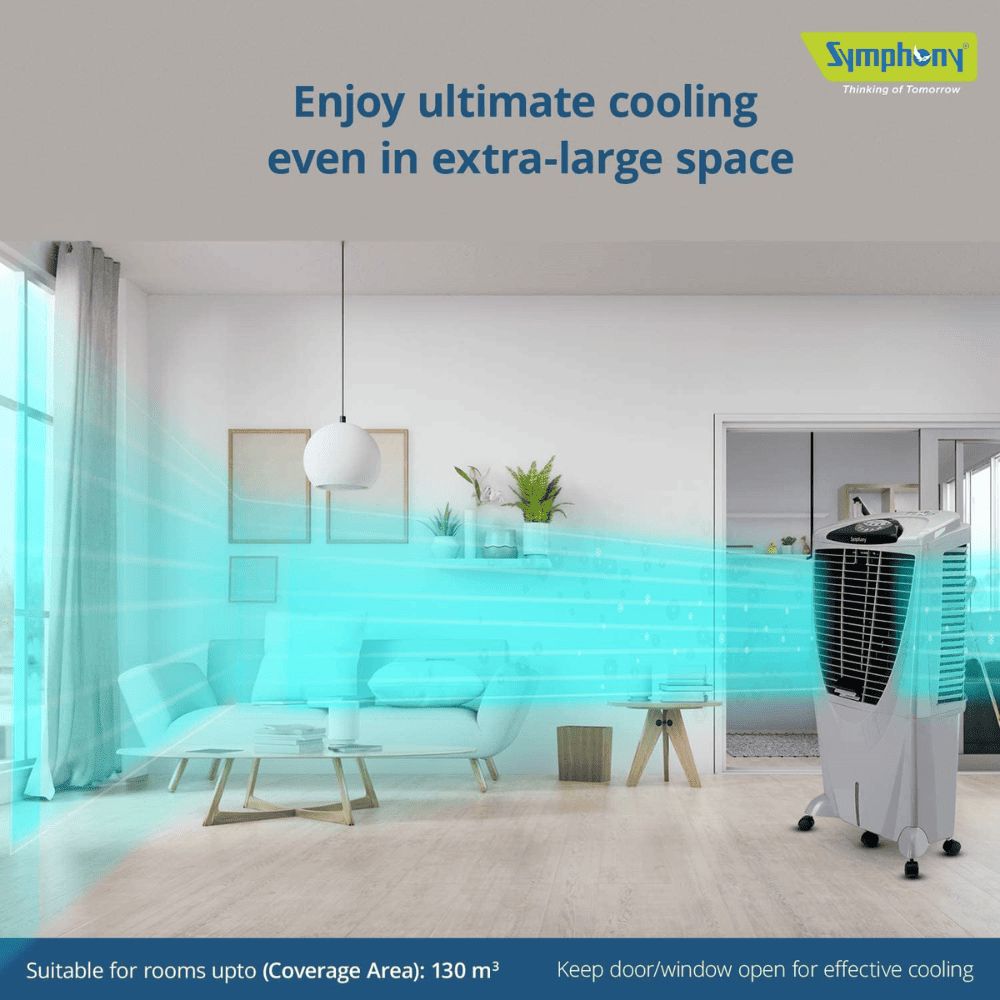 Symphony 80 Ltrs Desert Room Air Cooler (Winter 80XL+i)
