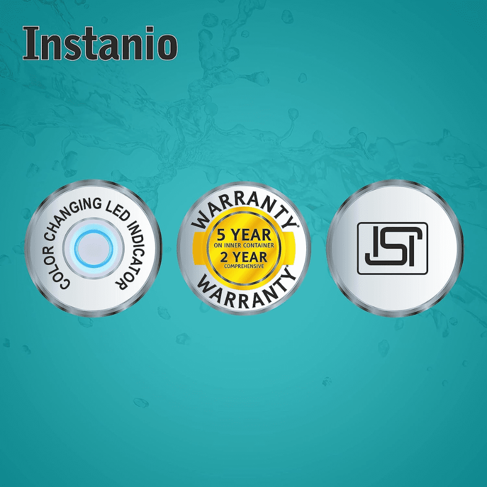 Havells 3 Ltrs Instant Water Heater Geyser (Instanio 3KW FP WHT/BLUE)