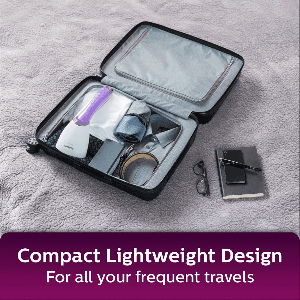 Philips GC360/30, 1200 Watt Garment Steamer (Purple)