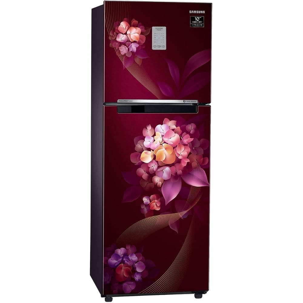 Samsung 236 Ltrs 2 Star, Digital Inverter Frost Free, Double Door Refrigerator (RT28C3732HT)