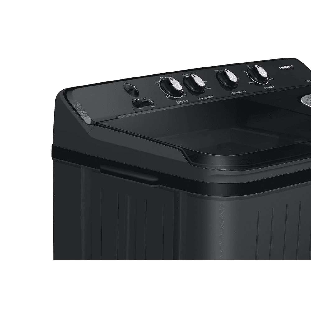Samsung 11.5 Kg 5 Star Semi-Automatic Top Load Washing machine (WT11A4260GD,Black & White)