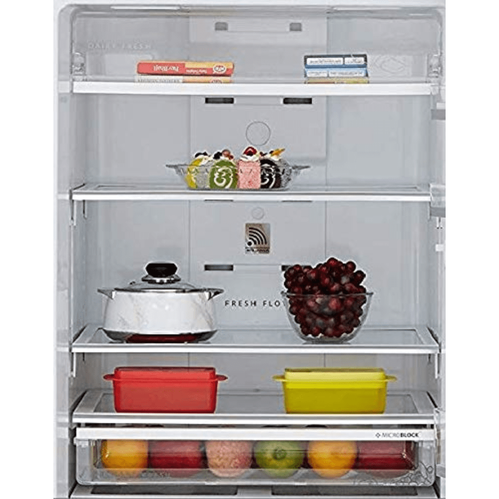 Whirlpool IF INV CNV 515 ALPHA STEEL-Z, 500 Ltrs 3 Star Inverter Convertible Frost Free Double Door Refrigerator, Steel Gery