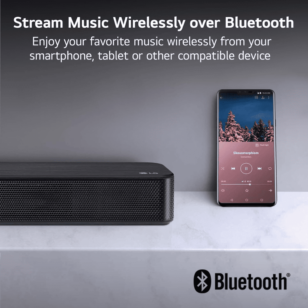 LG Wireless Surround Sound Speakers (Black - Main Image