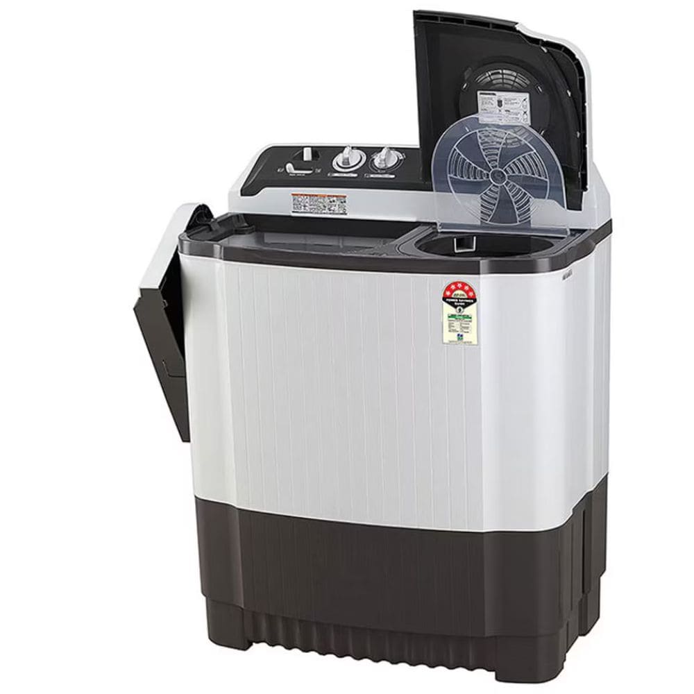 LG 7.5 Kg 5 Star Semi-Automatic Top Load Washing machine (P7510RGAZ, Black)