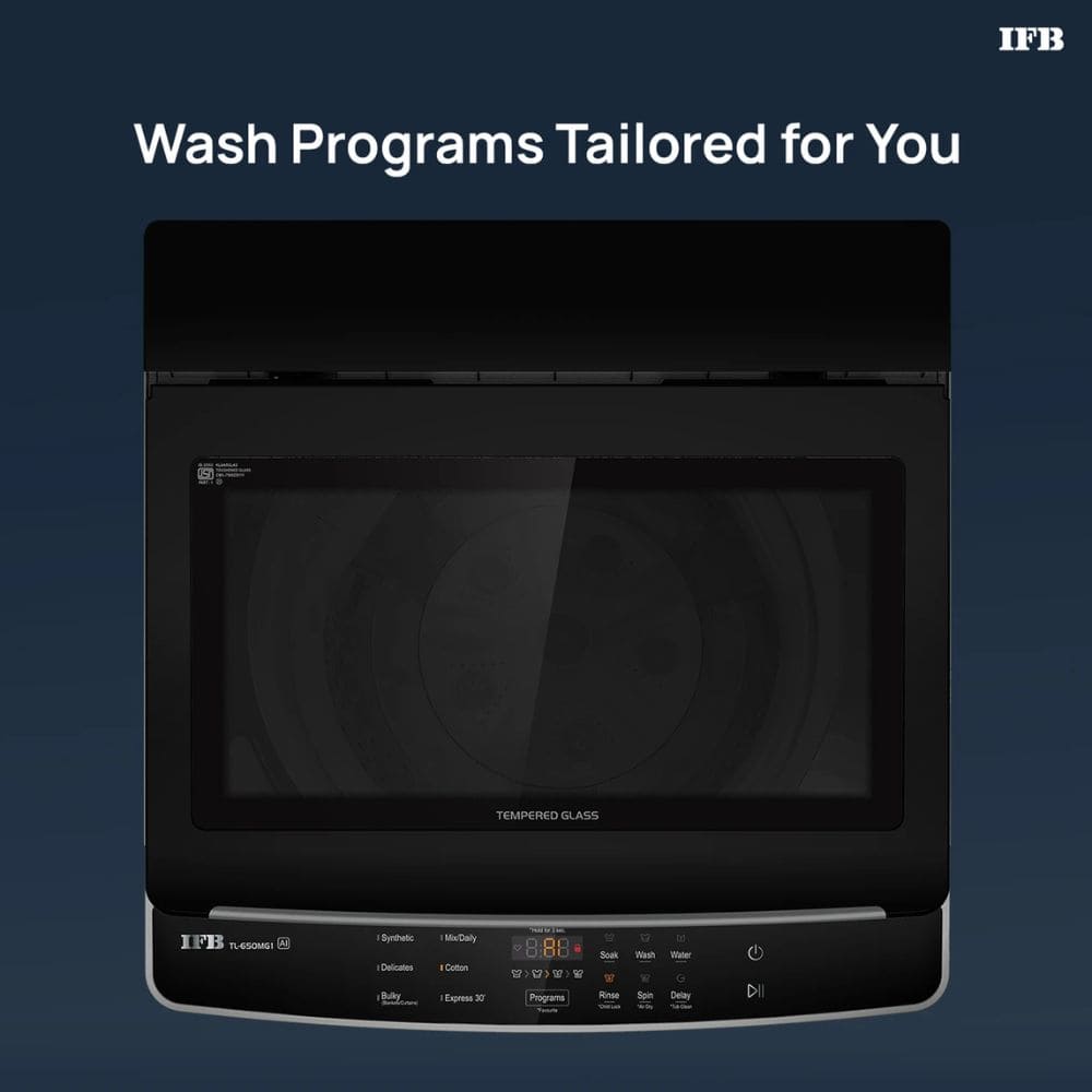 IFB 6.5 Kg 5 star Fully-Automatic Top Load Washing Machine (TL650MG1, Grey)