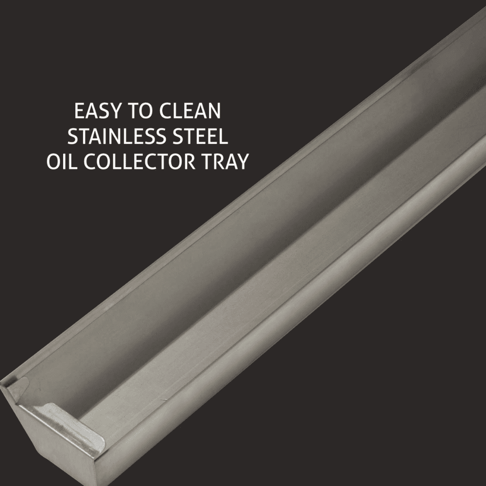 Glen 6074, 60 cm 1400 m3/hr Auto Clean Vertical Glass Kitchen Chimney, Filterless (Black)