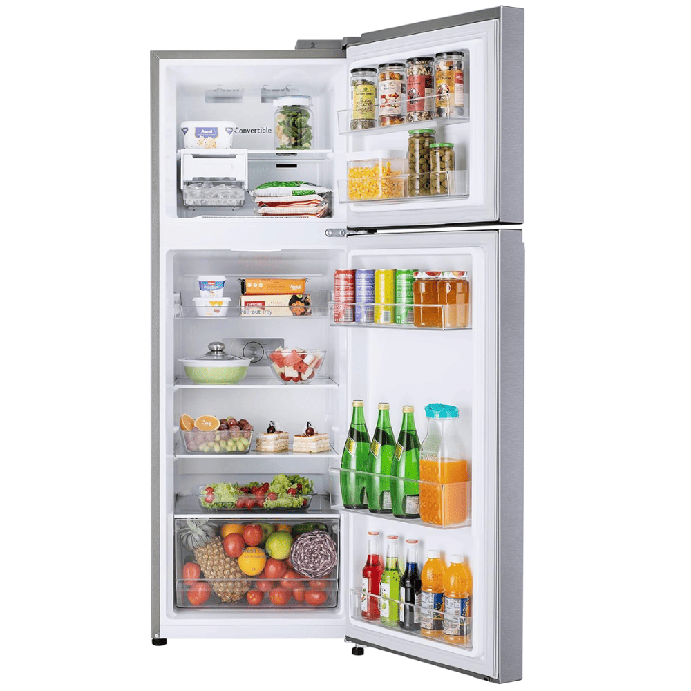 LG 246 Ltrs 2 Star, Inverter Frost Free, Double Door Refrigerator (GL-S262SDSX)