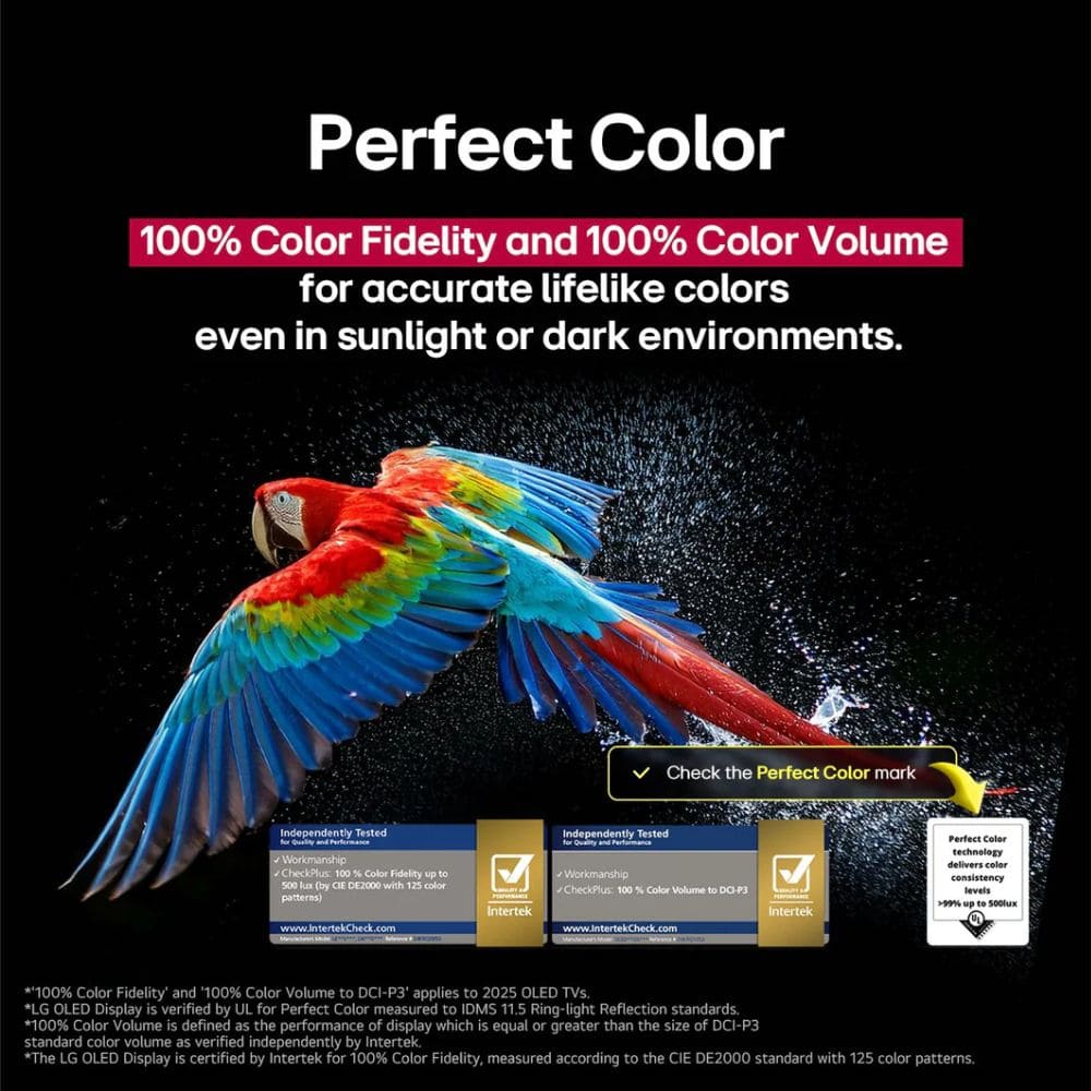 LG OLED55C56LA, 55 Inches, 4K Ultra HD OLED TV, Black
