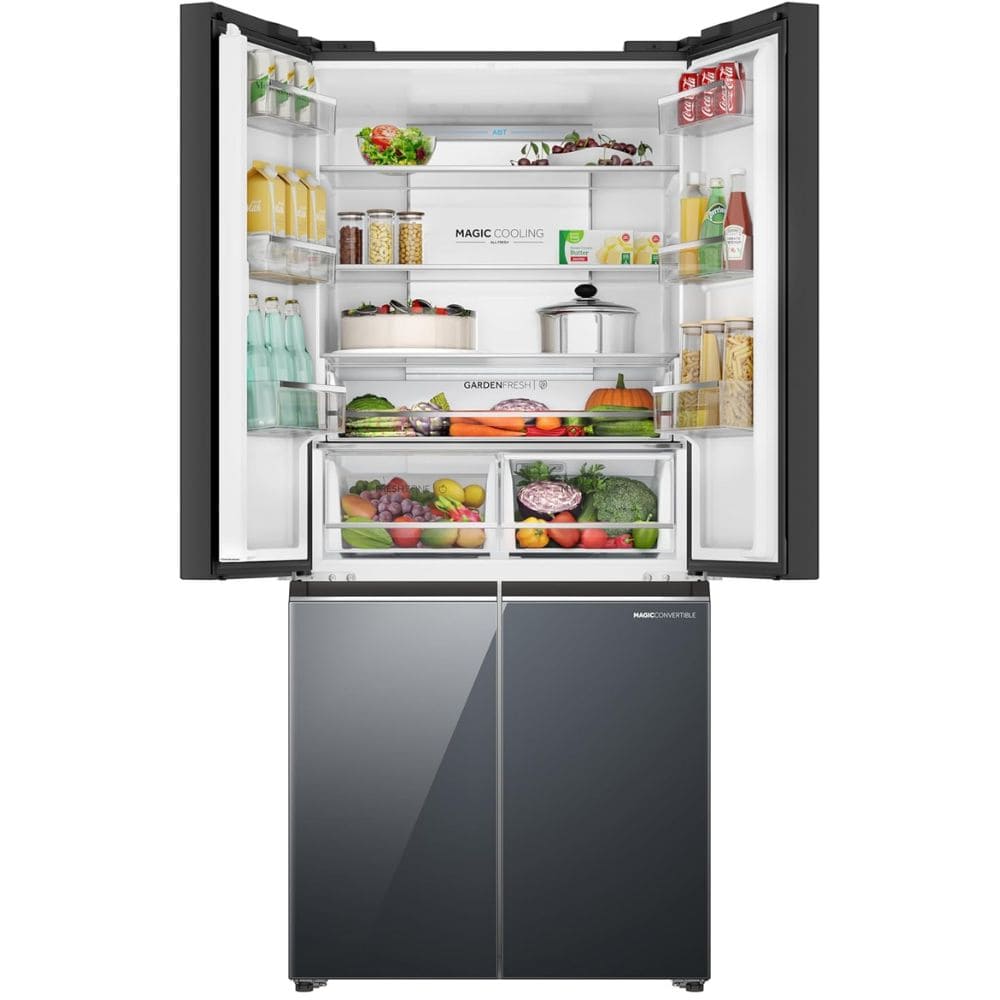 Haier 520 Ltrs 3 Star, Inverter Frost Free, 4-Door Side by Side Refrigerator (HRB-600MGU1-P)