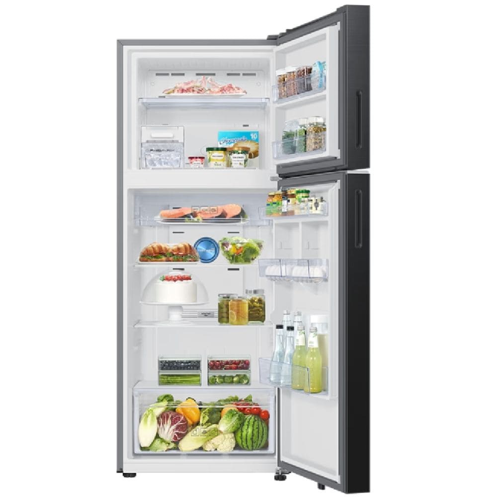 Samsung 419 Ltrs 3 Star, Inverter Frost Free, Double Door Refrigerator (RT45DG6A4DBX)