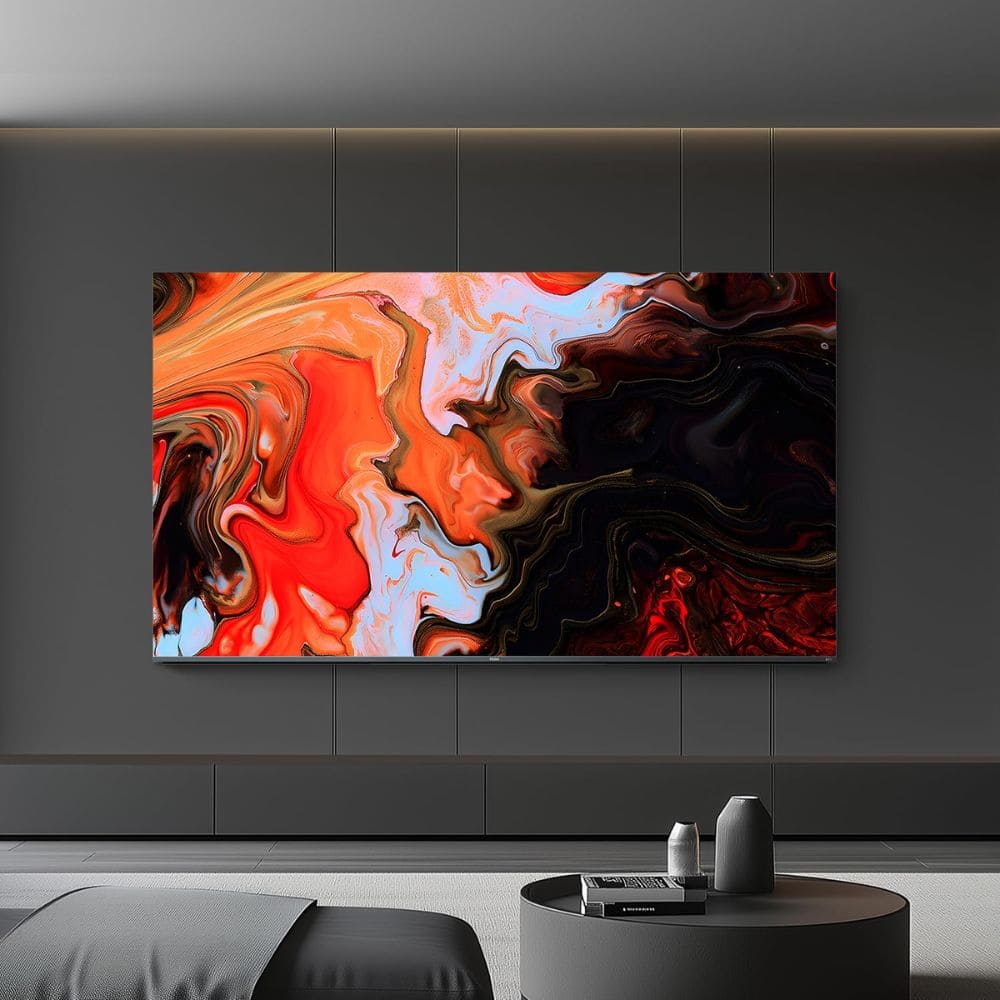Haier H65M80FUX, 65 Inches 4K Ultra HD Smart LED TV, Black