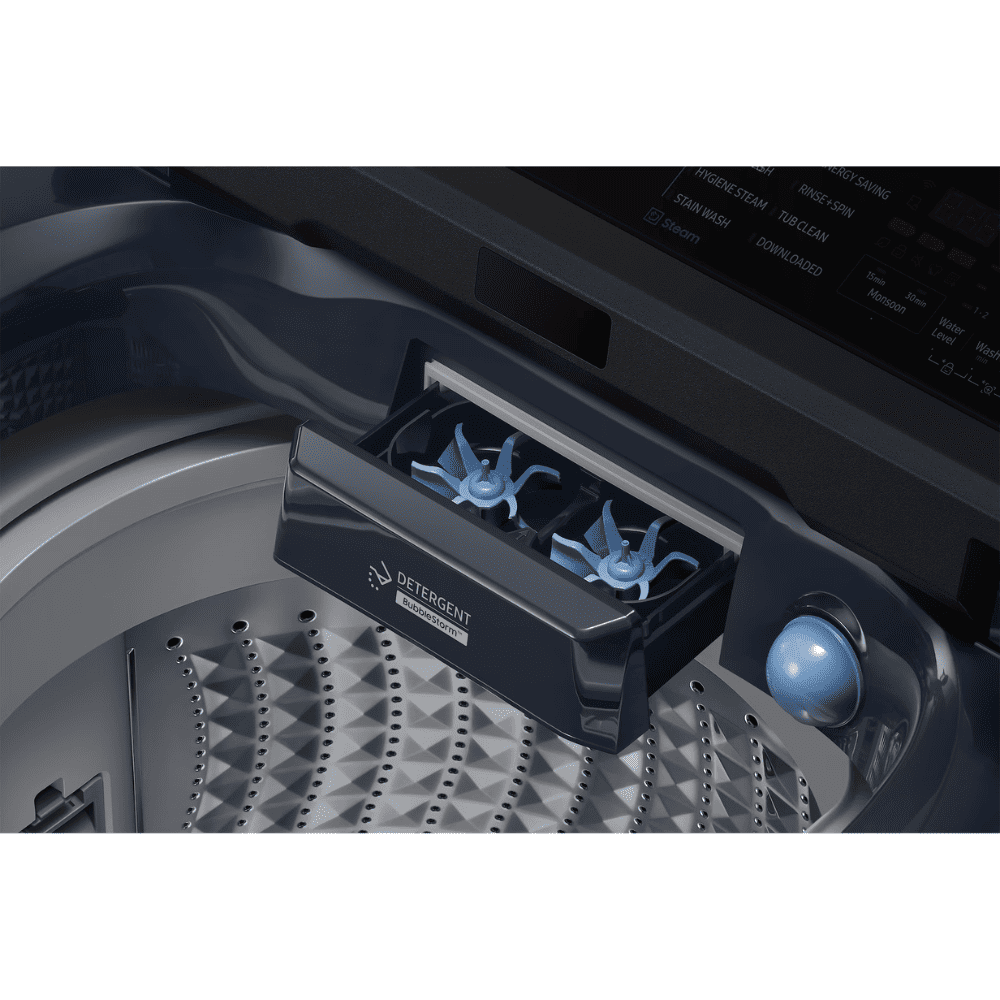 Samsung 10 Kg 5 Star Fully-Automatic Top Load Washing machine (WA80F10B3N,Brushed Navy)