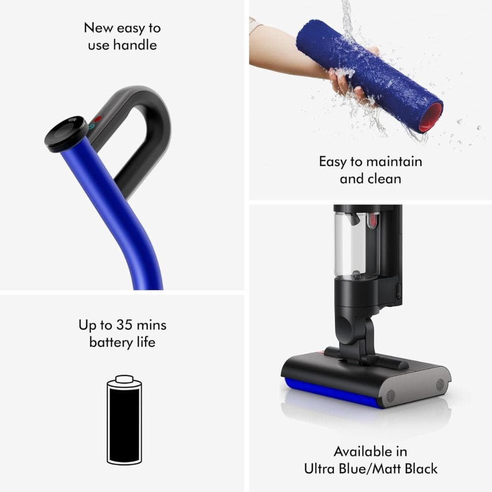 Dyson 492608-01, WashG1 Wet Floor Vacuum Cleaner (Blue & Black)