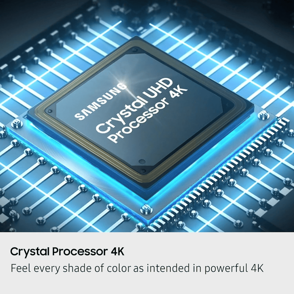 Samsung 50U8100F, 50 Inches 4K Ultra HD Smart LED TV, Crystal Black