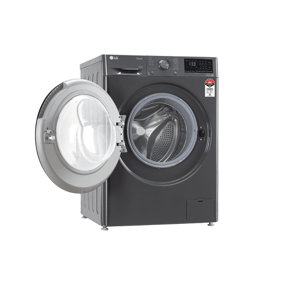 LG 9 Kg 5 Star Inverter Wi-Fi Fully-Automatic Front Load Washing Machine (FHV1409Z4M, Middle Black)