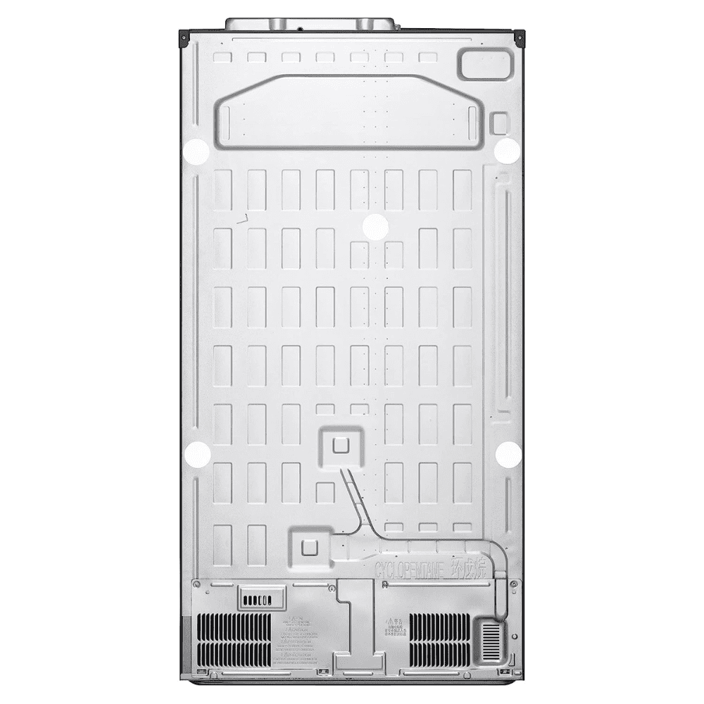 LG 694 Ltrs 5 Star Smart Frost Free Side by Side Refrigerator (GC-B257SLUV, Platinum Silver)