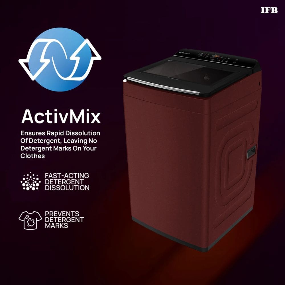 IFB 7 Kg 5 star Fully-Automatic Top Load Washing Machine (TL701WR2ID, Brown),